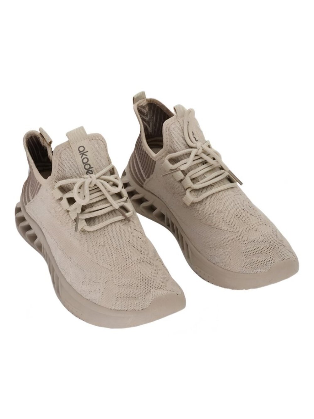 Akademiks Men's Fit Fashion Slip On Sneakers Tan US 10M EU 44